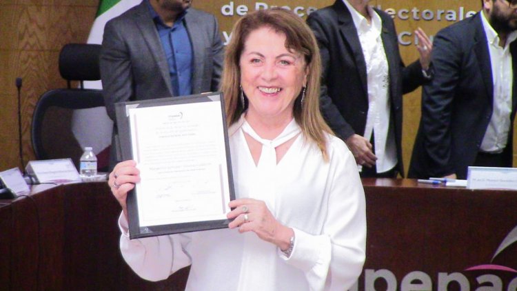 Margarita es formalmente la gobernadora electa de Morelos