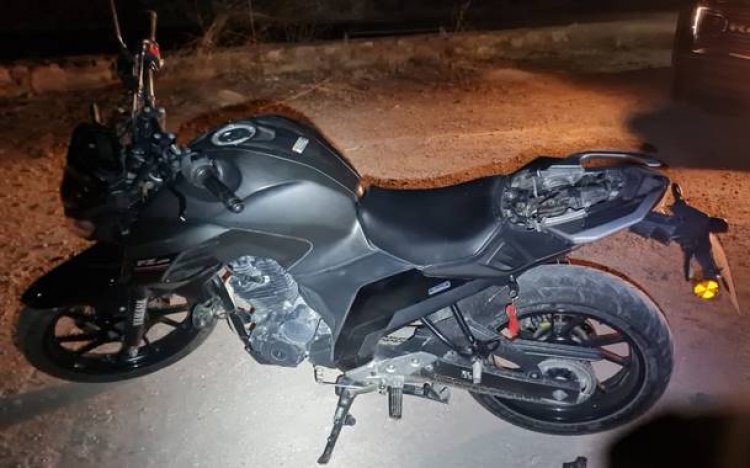 En Yautepec, ubicaron una Yamaha tipo FZ250 robada