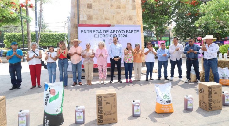 Productores de Jiutepec tienen apoyo en semilla y fertilizante