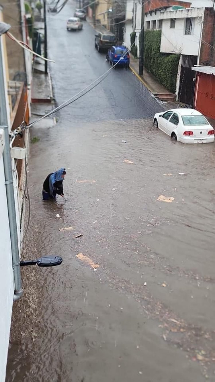 Encharcamientos e inundaciones en Cuernavaca son por la basura