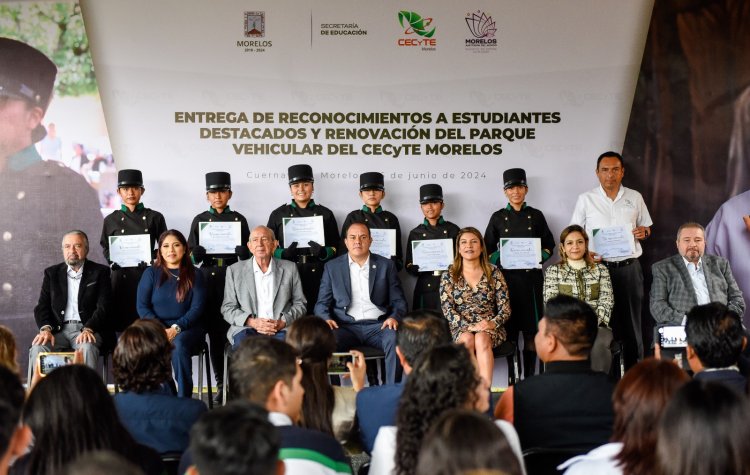 Fomenta el gobernador excelencia educativa del CECYTE Morelos