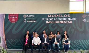Entregó Cuauhtémoc Blanco credenciales de IMSS Bienestar