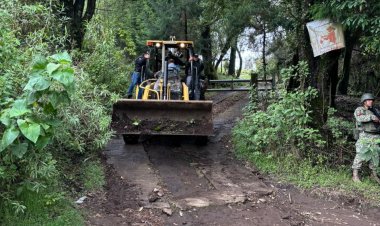 De entre mucha maquinaria robada, recuperan apenas retroexcavadora