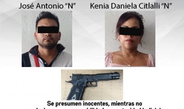 Una pareja, detenida en Coatetelco por extorsión