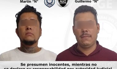 Estos 2 están acusados de robo y lesiones en Yautepec