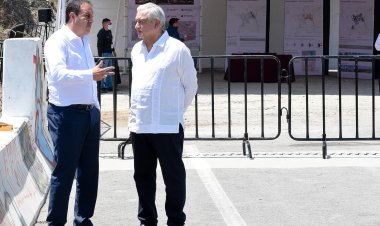 Reconoce el gobernador apoyo de AMLO para Puente Apatlaco