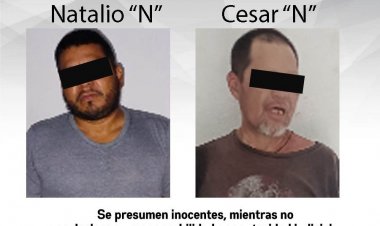Ese par fue detenido por un robo en Cuernavaca