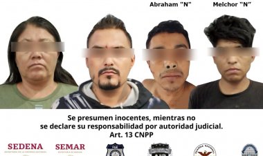 Los hombres, la mujer y menor que atentaron contra agentes, a juicio