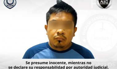 Por un feminicidio, lo traen volando desde Tamaulipas