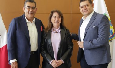 Revisa Margarita González proyectos conjuntos con el estado de Puebla