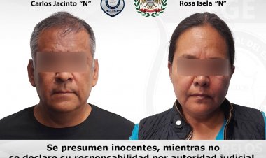 Esta pareja extorsionaba a una ancianita, según acusan