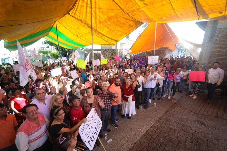Ratifica Margarita González apoyo a familias de Cuernavaca