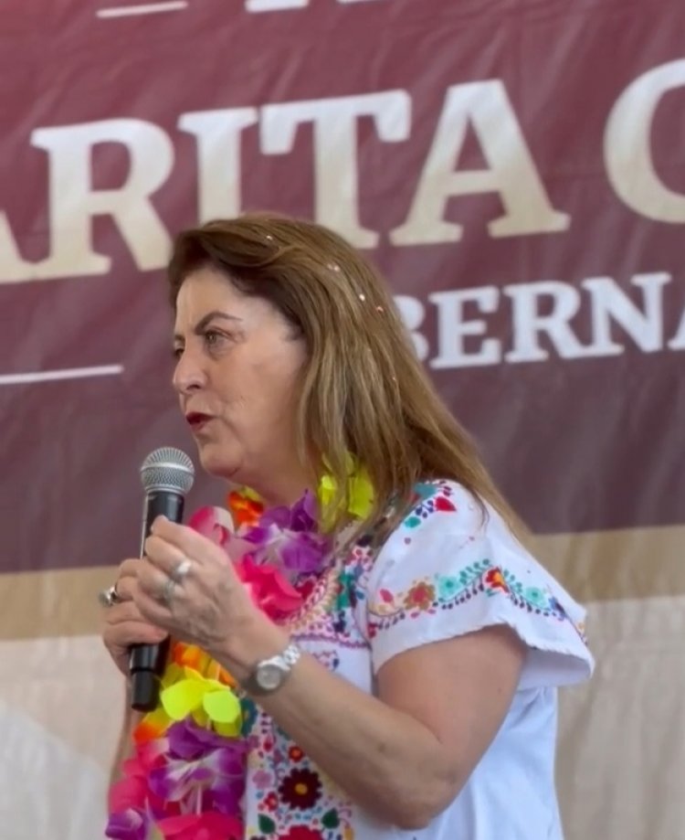 Aplaude Margarita a O. García  Harfuch en seguridad nacional