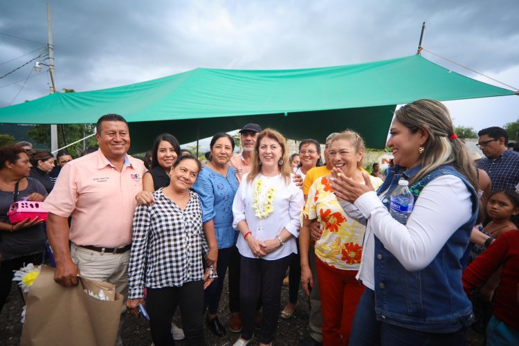 Comunidades de Ayala tendrán más servicios e infraestructura: Margarita