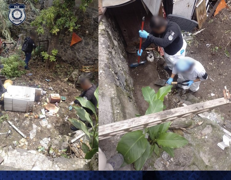 Cateo en Cuernavaca concluye con hallazgo de restos humanos