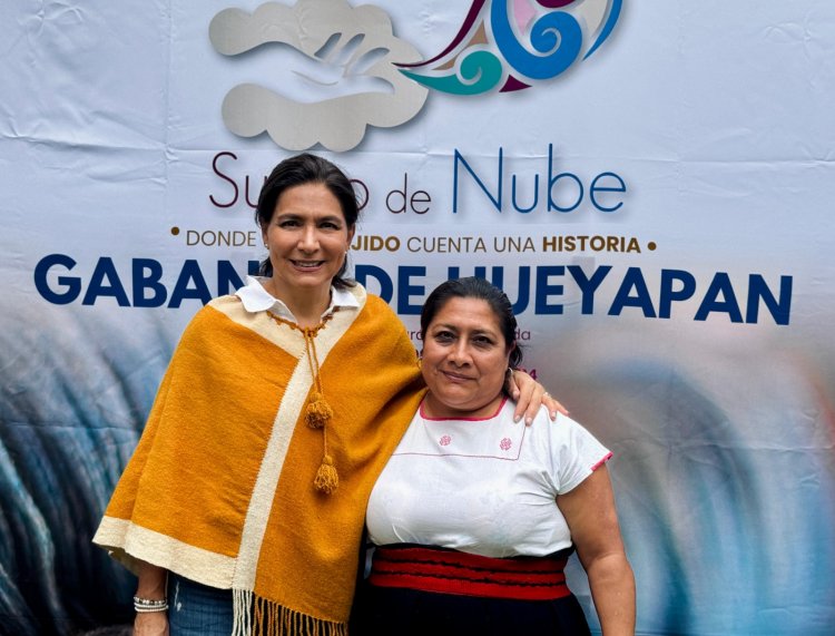 Se entregó la marca Sueño de Nube a artesanas de Hueyapan