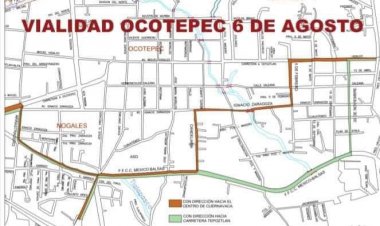 Cierran vialidades en Ocotepec por festividades del «Divino Salvador»