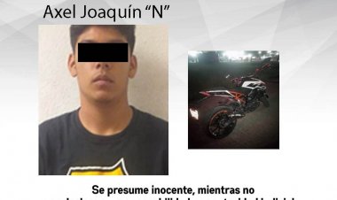 Manejaba una KTM tipo Duke que resultó robada