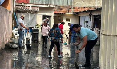 Evacuan a 12 familias aledañas a la barranca Gachupina