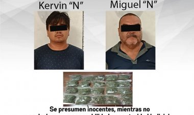 Por delitos contra la salud cayeron dos en Tepalcingo