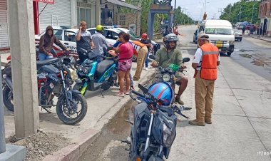 Siguen mandando a motocicletas al corralón: 36 más, ahora, en Ayala