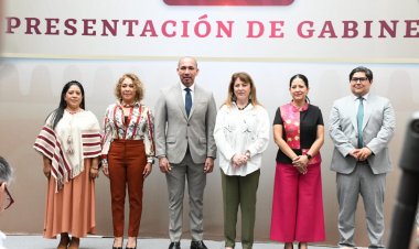 Honestidad, transparencia y cero corrupción, premisas del gabinete de González Saravia