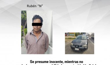 Manejaba en Atlatlahucan un Ibiza con registro como robado