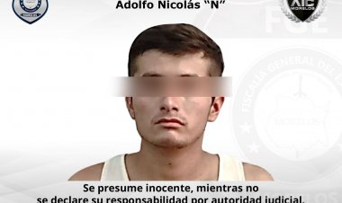 Capturan a un presunto homicida;  aseguran que asfixió a su víctima