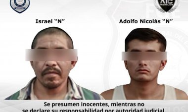 Capturados con droga y machete en Jojutla, vinculados a proceso