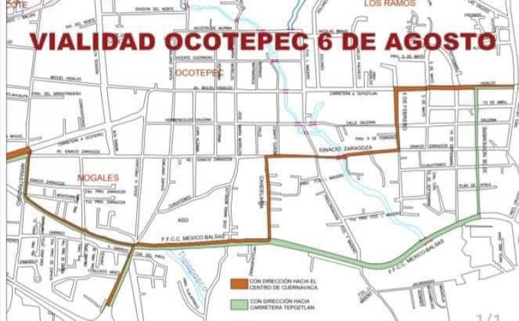 Cierran vialidades en Ocotepec por festividades del «Divino Salvador»