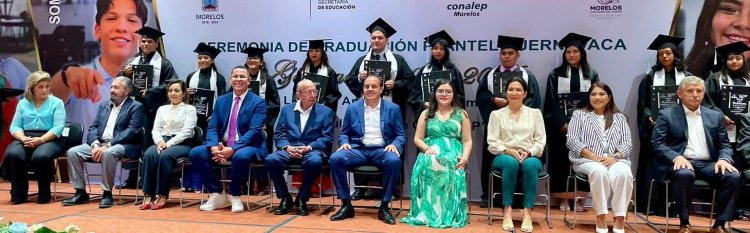 Apadrina Juan Ángel Flores  a generación 2021-2024 del CONALEP Cuernavaca