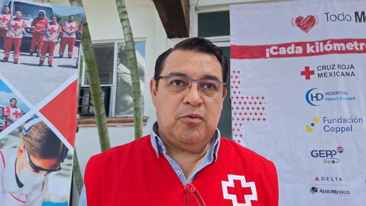 Cruz Roja registra baja de voluntarios, según informa