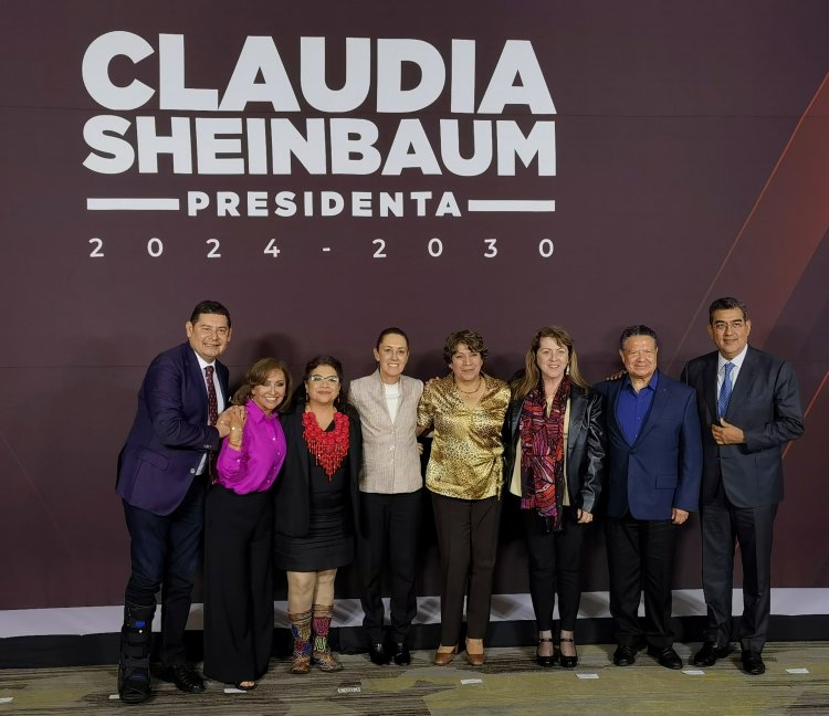 Revisa Margarita González Saravia proyectos para Morelos con Claudia Sheinbaum