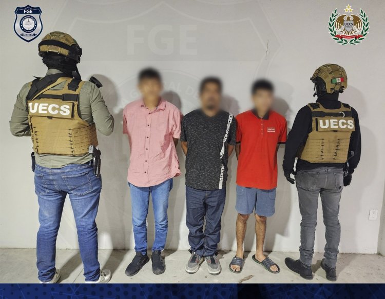 Golpe a banda de extorsión en  Cuautla, informó fiscal estatal