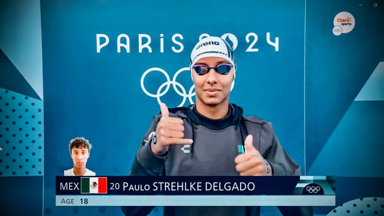 Logra Morelense ¨Top 12¨ en las aguas abiertas de París 2024