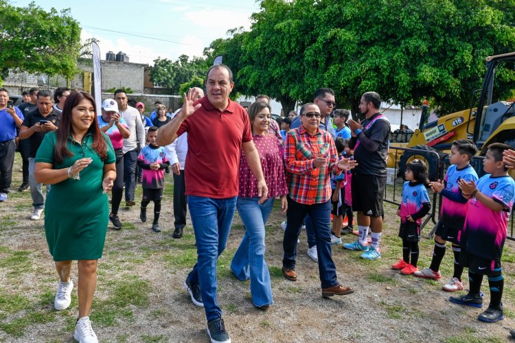 Continúa gobierno de Cuauhtémoc transformando espacios deportivos