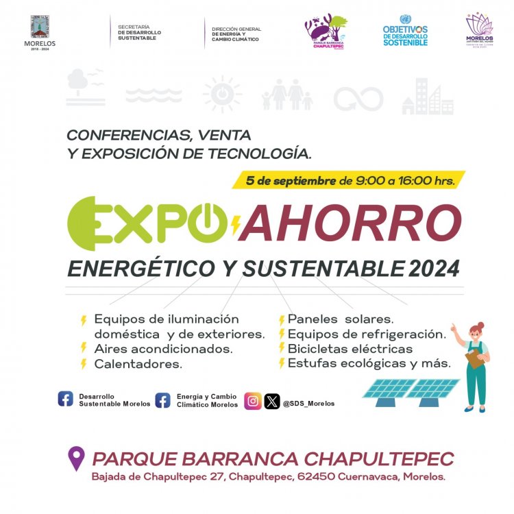 Lanzan invitación para la Expo Ahorro Energético Sustentable