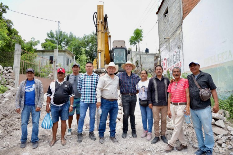 Se hizo supervisión a obra  de alcantarillado en Ayala