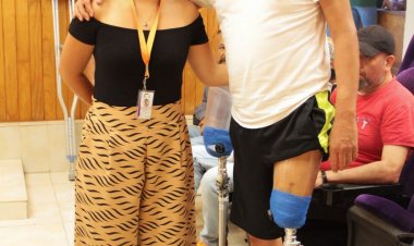 Entregaron prótesis para personas  vulnerables y de escasos recursos