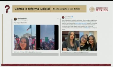 Sacan trapitos al sol de la juez Magaña; burlas en la Mañanera