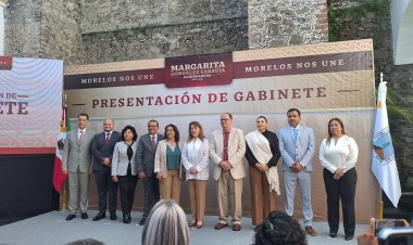 Presenta Margarita a  su gabinete ampliado