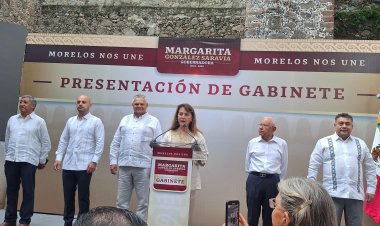 Presentó Margarita González a integrantes del Gabinete de Seguridad y Gobierno