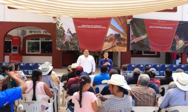 Informan de entrega  de insumos agrícolas