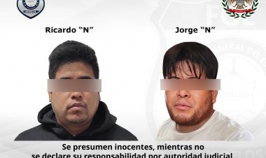 Tras enfrentamiento, logran captura de  presuntos extorsionadores en Cuautla