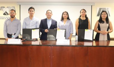 El INE Morelos y FEUM firman convenio de fortalecer la cultura democrática