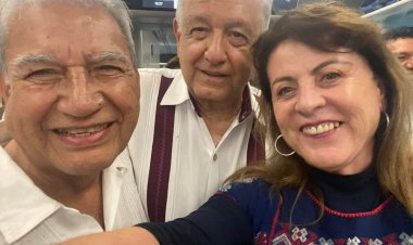 Acompaña Gonzalez Saravia a AMLO y Sheinbaum en inauguración de nuevo tramo del Tren Maya