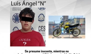 Con arma de fuego, le robó   a su víctima su motocicleta