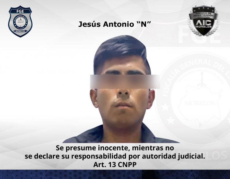 Fue detenido y enviado a prisión  por el delito de robo de vehículo