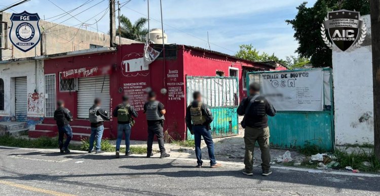 Taller de motos era en realidad narcotienda; aprehenden a uno