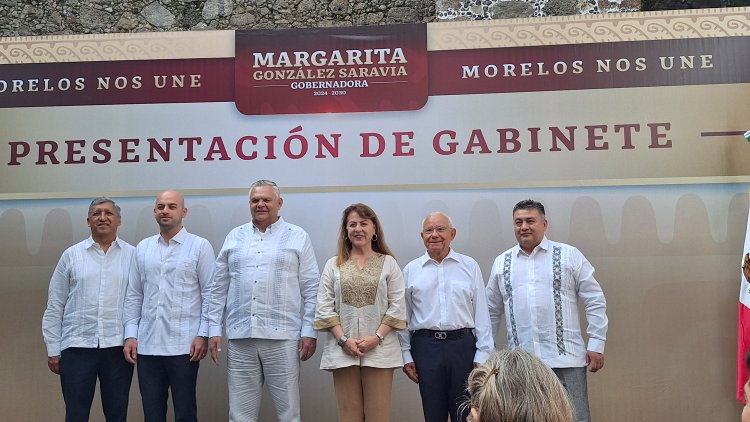 Designó gobernadora electa a su gabinete de Seguridad